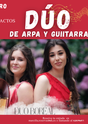 Concierto de arpa y guitarra con el Dúo Boreal